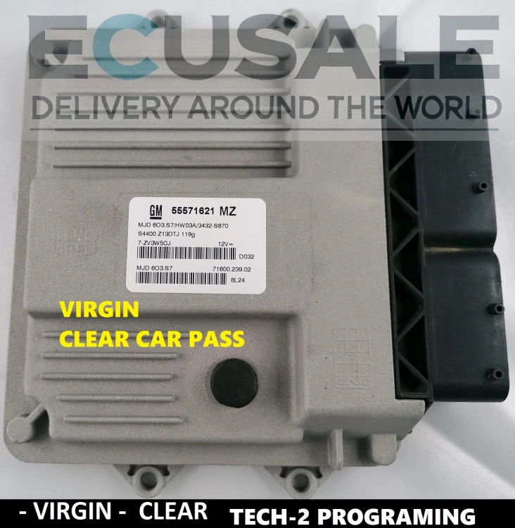 ecu Corsa D MZ 55571621 HW03A 55571621MZ CENTRALINA DO MOTOR