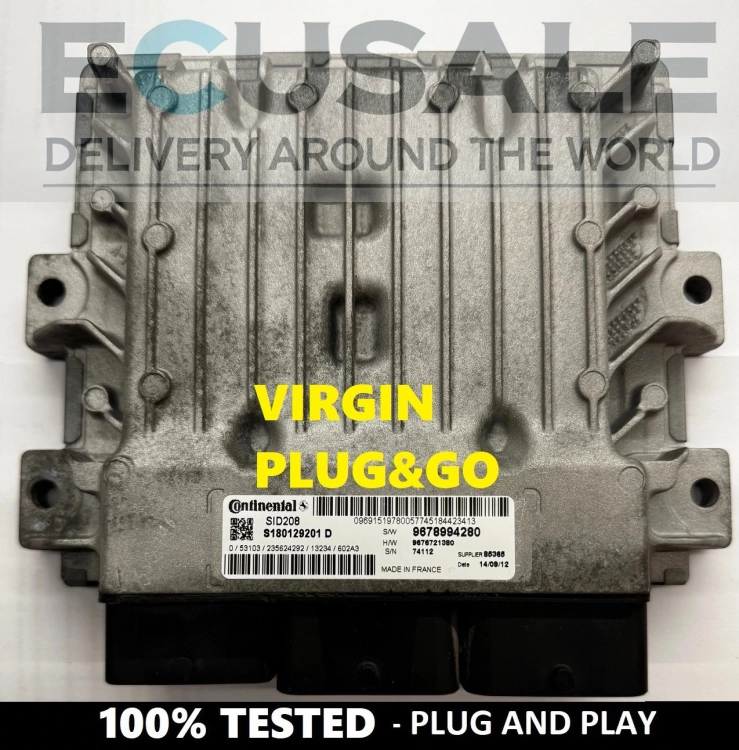 ecu SID208 S180129201D Centralina do Motor