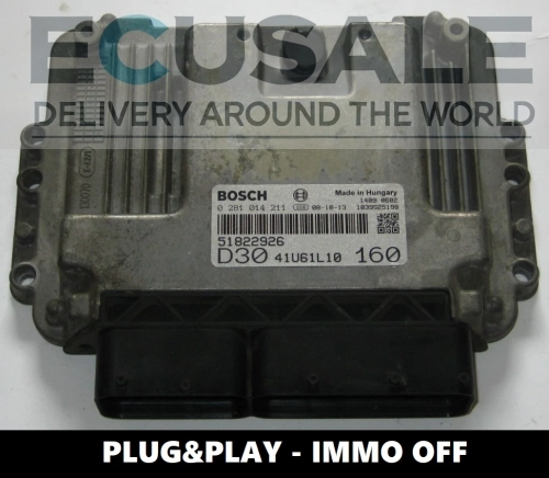0281014211 51822926 ECU FIAT IMMO OFF centralina