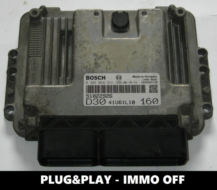 51822926 0281014211 Bosch engine control unit Fiat Ducato 3.0
