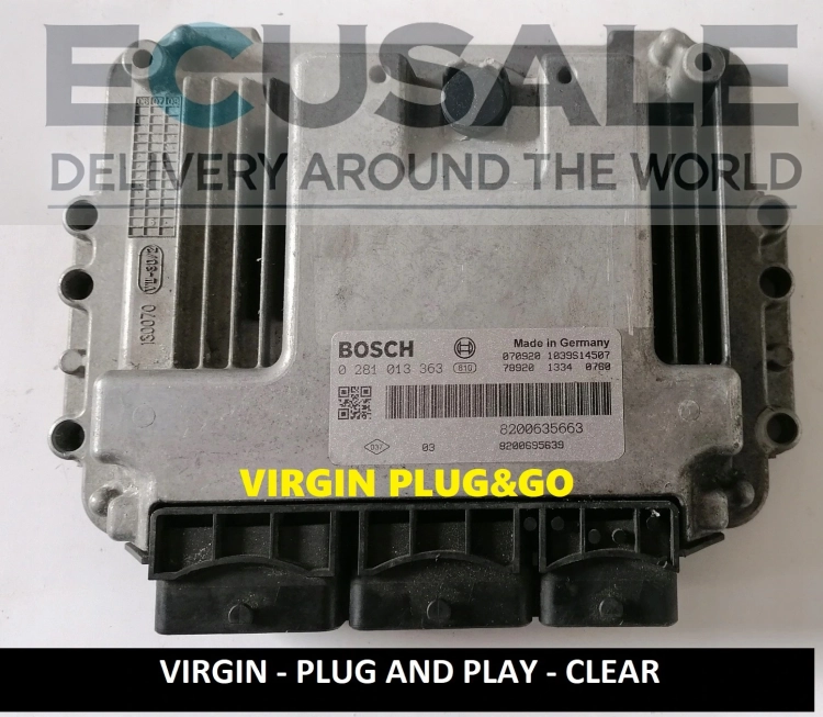 ECU MASTER MOVANO  0281013363 8200635663 STEUERGERÄT