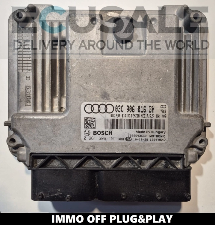 ecu calculateur moteur 0261S06191 03C906016BH AUDI A1  .webp