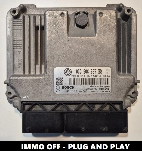 0261S06113 03C906027BQ centralina do motor Bosch VW Touran II 1.4
