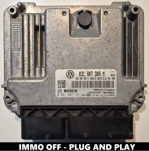 0261S07731 03C907309M centralita de motor Bosch VW Passat 1.4 TSI