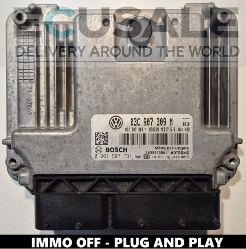 Sterownik silnika do VW PASSAT 1.4 0261S07731 03C907309M PLUG&amp;amp;PLAY.webp