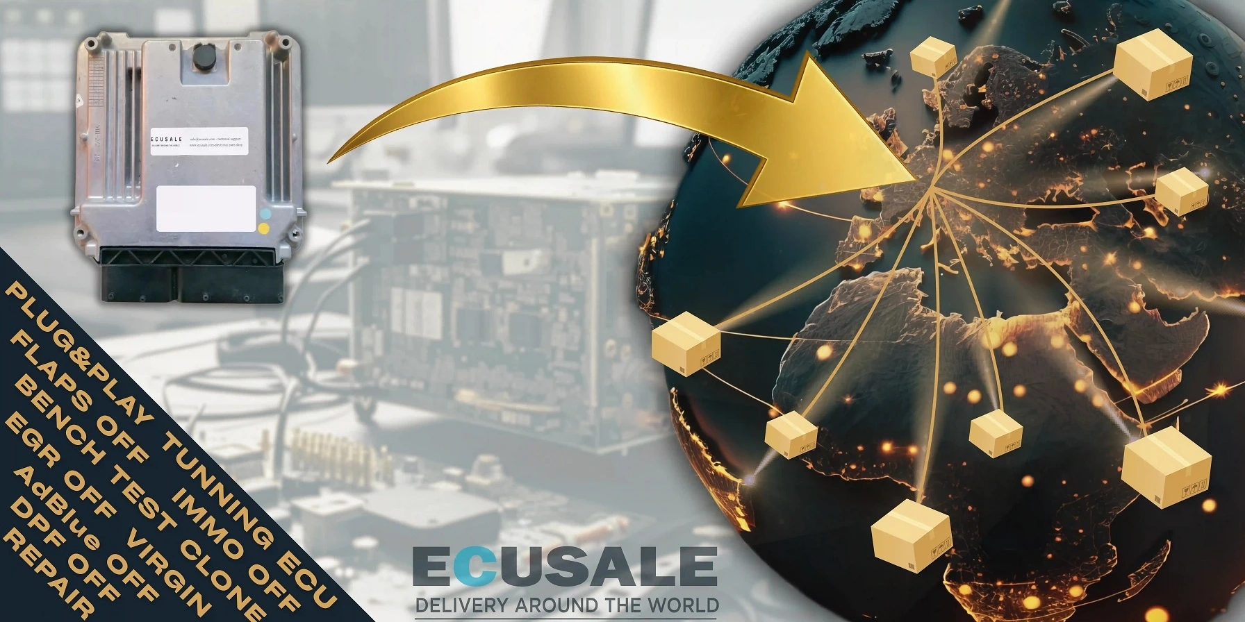 Ecusale – centraline del motore per tutte le marche, benzina e diesel