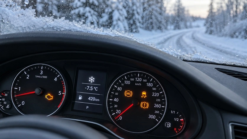 Przymrozek i wilgoć – kontrolki ABS, ESP i Check Engine oraz problemy ze sterownikiem ECU zimą